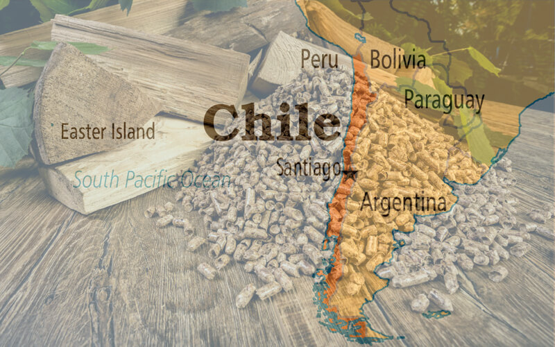 智利木颗粒市场